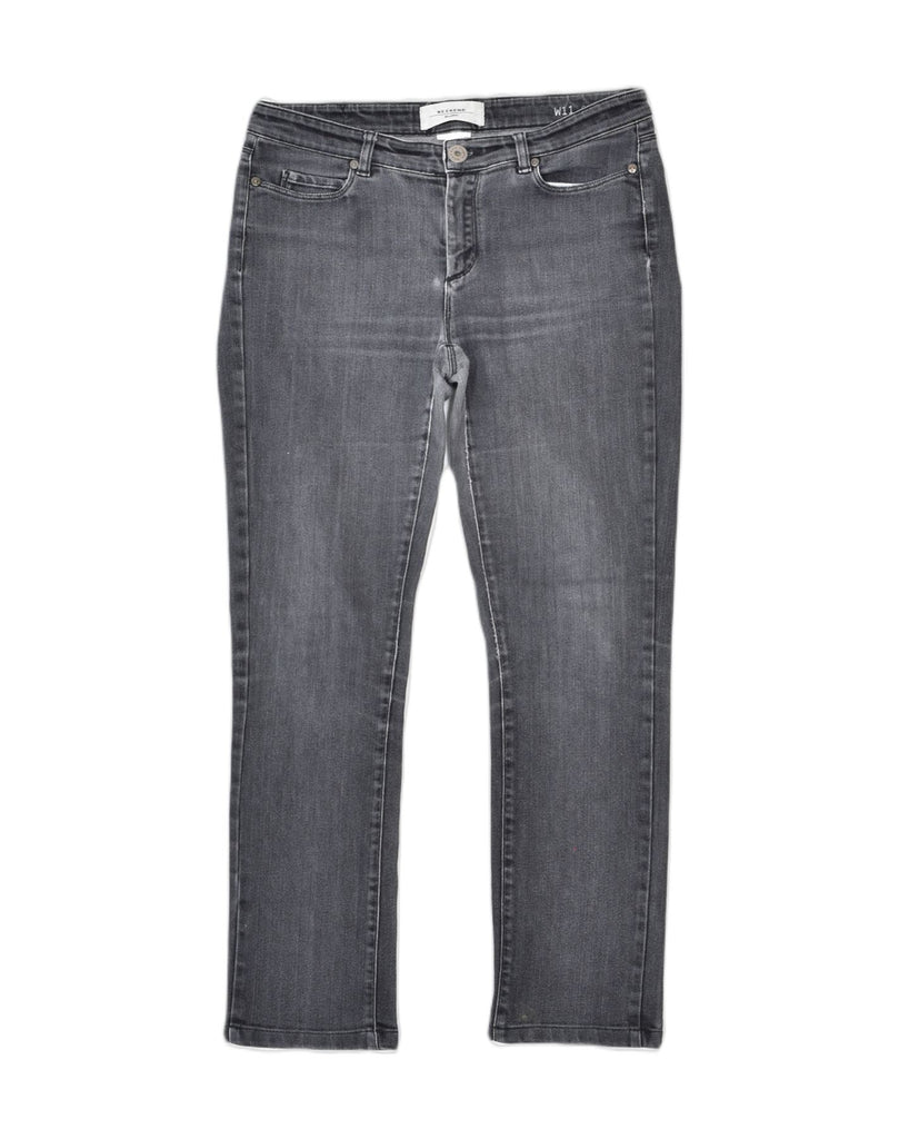 MAX MARA Womens Weekend Slim Jeans W30 L27 Grey Cotton | Vintage Max Mara | Thrift | Second-Hand Max Mara | Used Clothing | Messina Hembry 