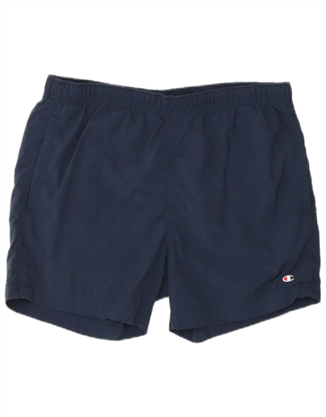 Champion Mens Swimming Shorts XL  Navy Blue Polyamide