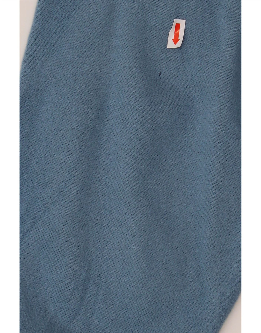 Gymnasium Mens Loose Fit Cardigan Sweater Medium Blue Acrylic