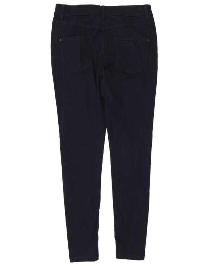 Marks & Spencer Womens Jegging Jeans UK 14 Medium W30 L30 Navy Blue Cotton