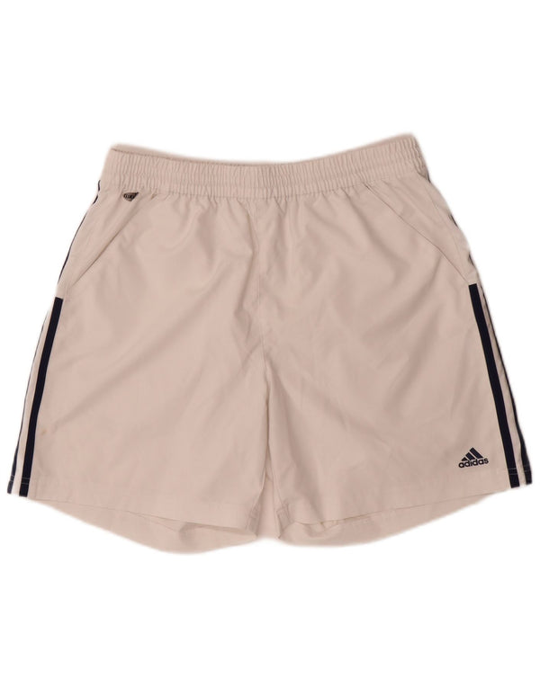Adidas Mens Climalite Sport Shorts Medium White