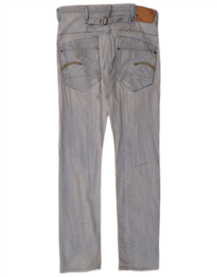 G-STAR Mens 3301 Slim Jeans W32 L34  Blue Cotton