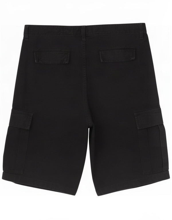 Wild Jeans Mens Cargo Shorts XL W38 Black Cotton