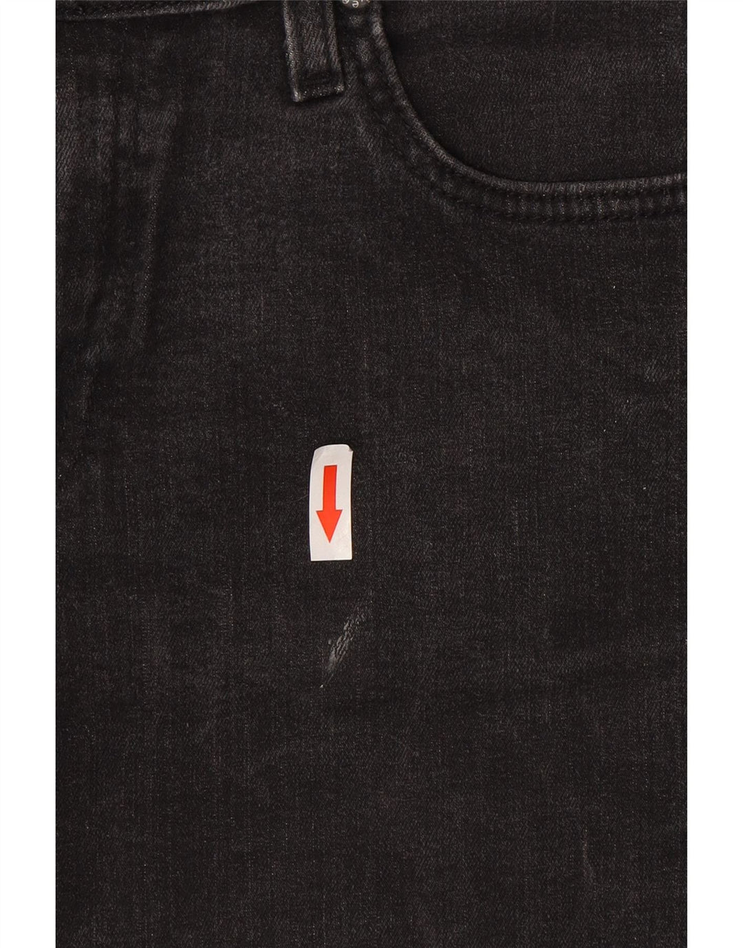 Lee Womens Marion Straight Jeans W28 L33 Grey Cotton