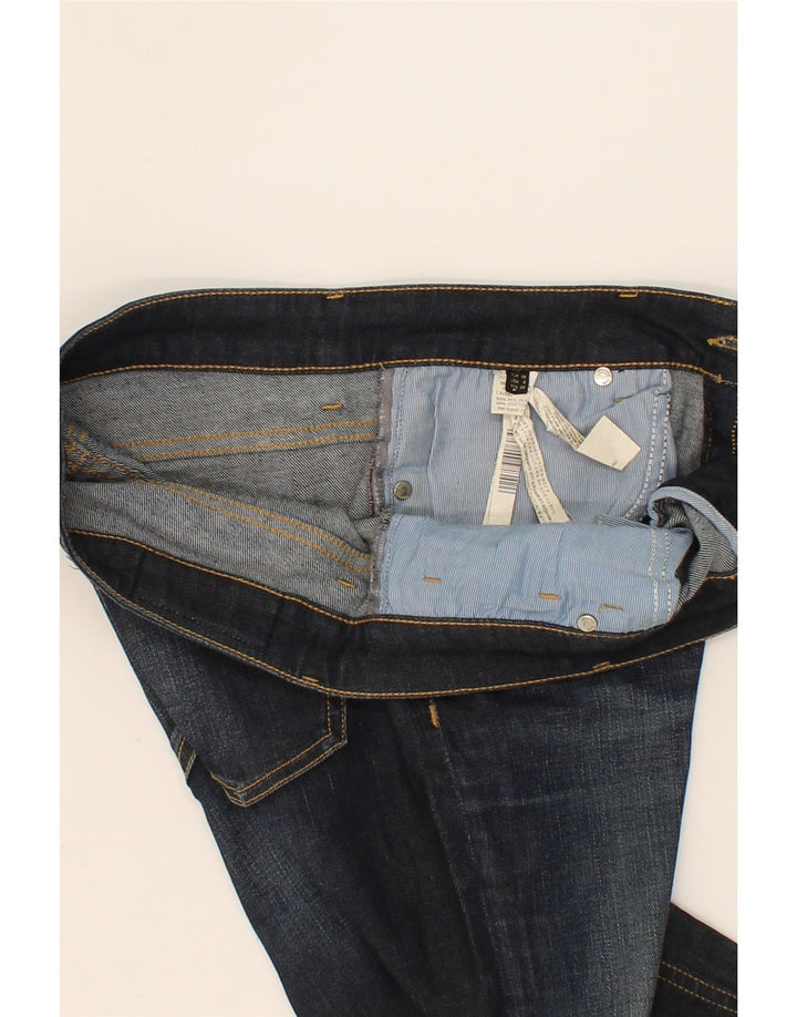 MASSIMO DUTTI Womens Slim Jeans EU 38 Small W28 L31 Navy Blue Cotton Vintage Massimo Dutti and Second-Hand Massimo Dutti from Messina Hembry 