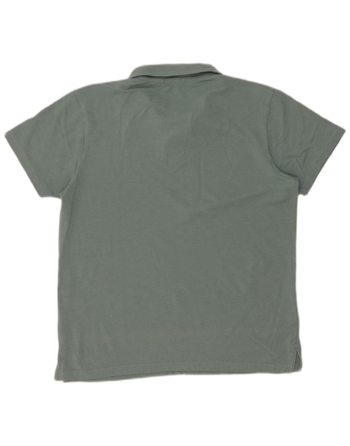 Rifle Mens Polo Shirt Medium Khaki Cotton