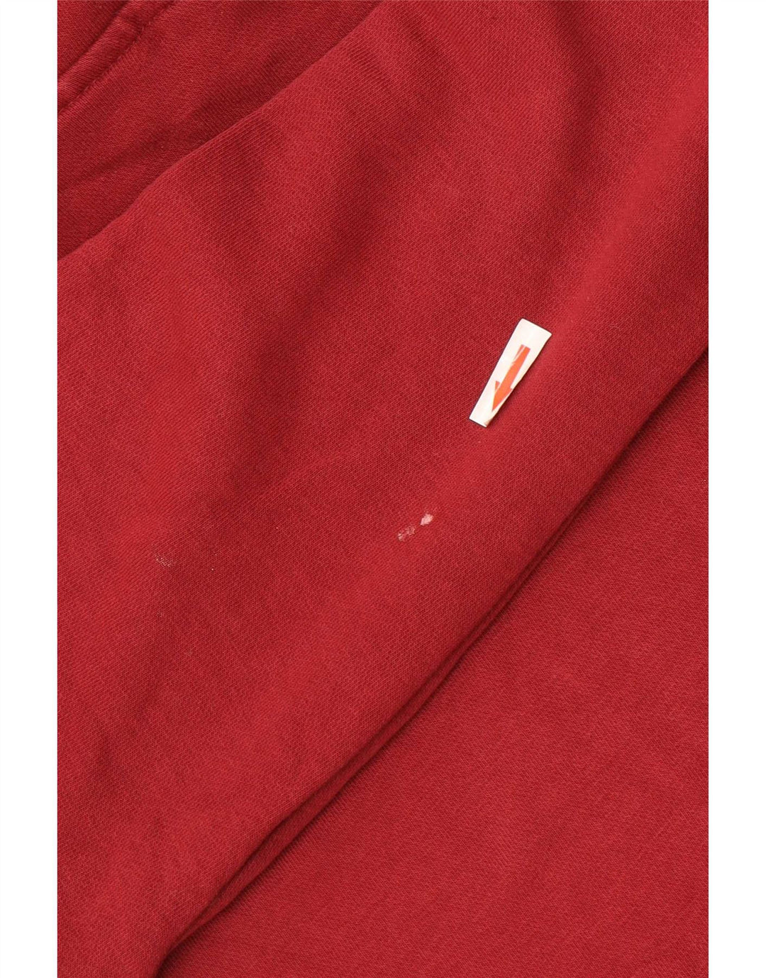 Nike Womens Oversized Hoodie Jumper UK 10 Small Red Cotton