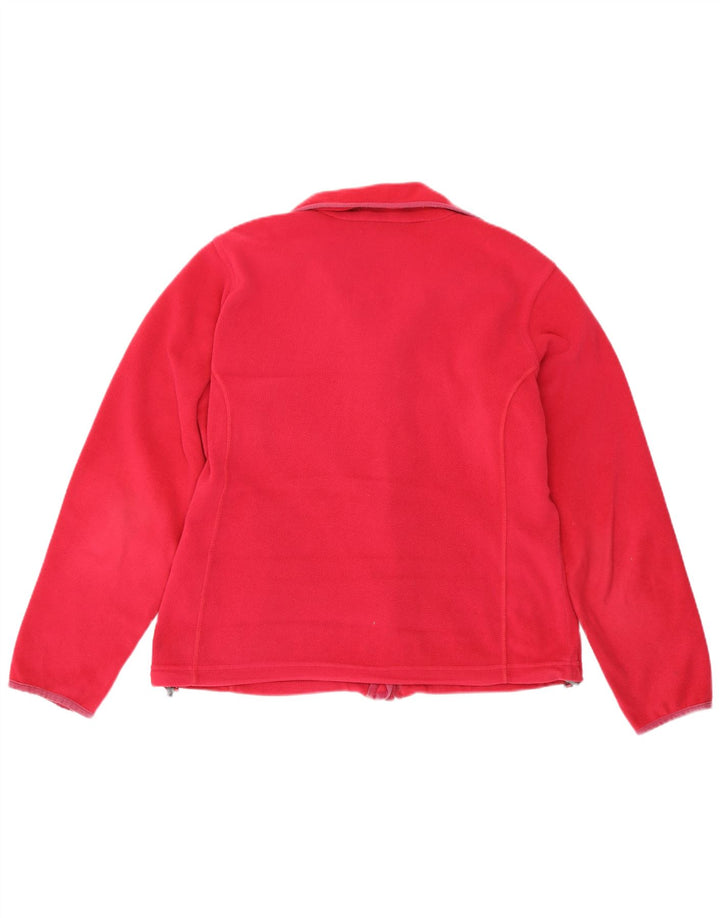 Berghaus Womens Fleece Jacket UK 12 Medium  Pink Polyester
