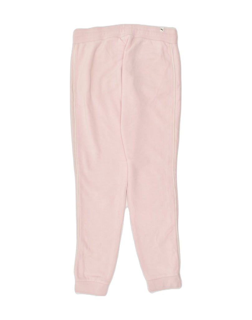 PUMA Womens Tracksuit Trousers Joggers UK 12 Medium Pink Cotton | Vintage Puma | Thrift | Second-Hand Puma | Used Clothing | Messina Hembry 