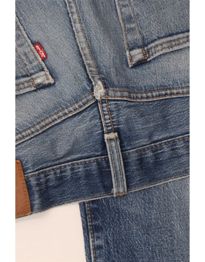Levi's Mens 501 Straight Jeans W31 L32 Blue Cotton