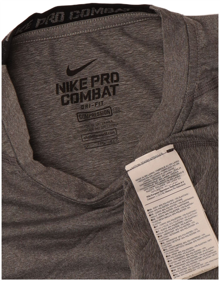 Nike Womens Compression UK 20 2XL Grey Polyester