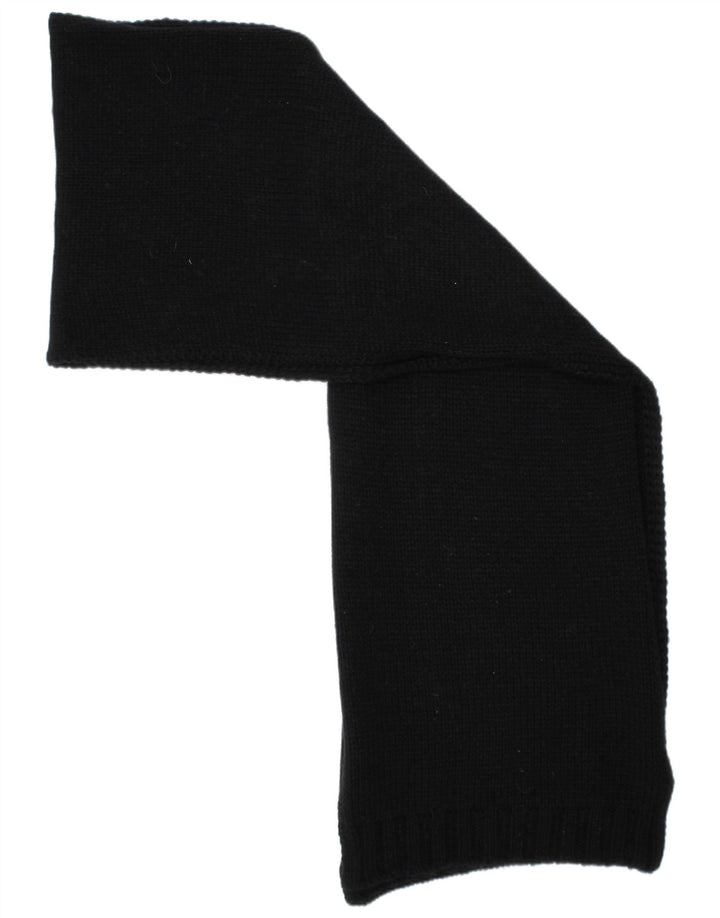 Diesel Mens Rectangle Scarf One Size Black Acrylic