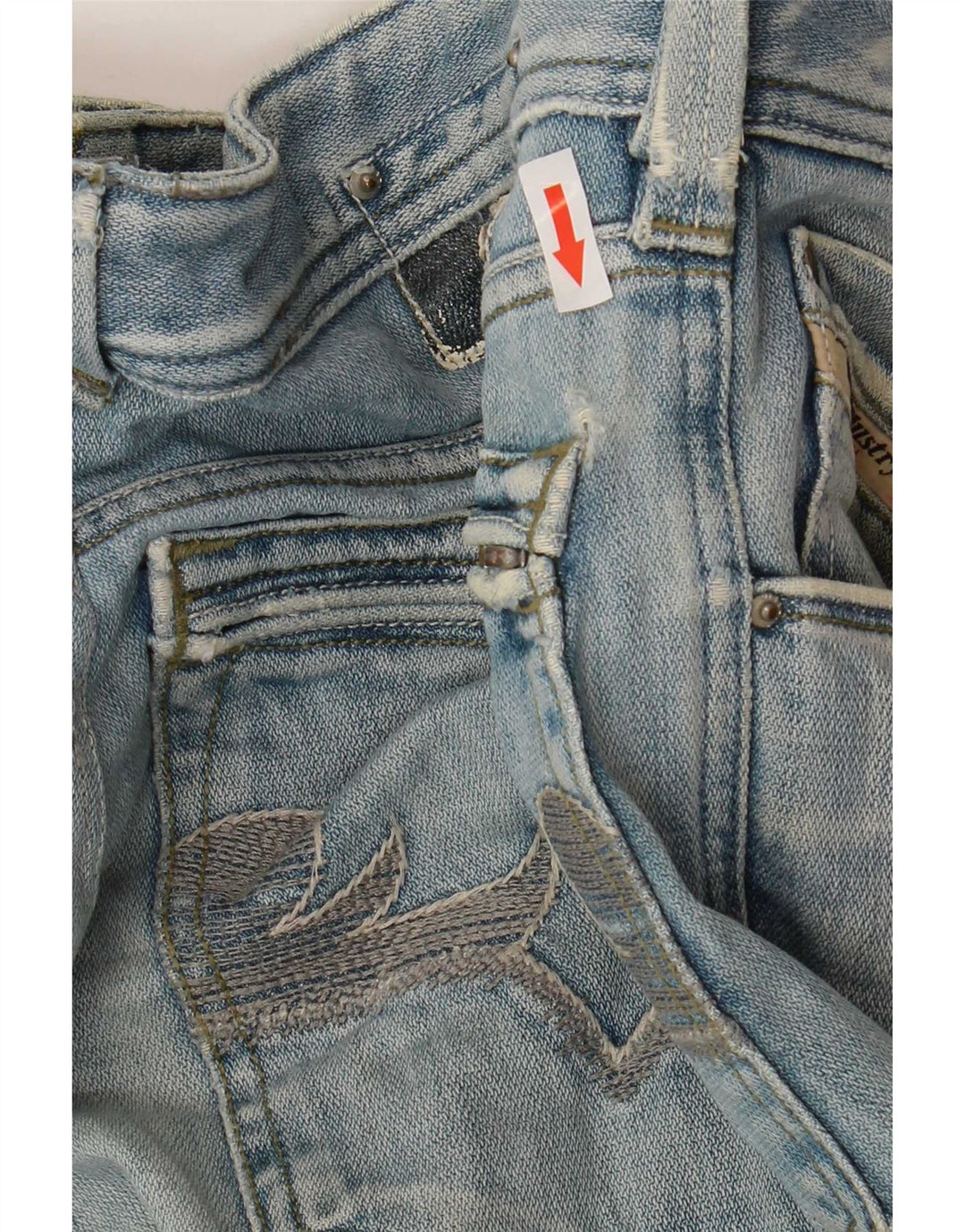 Diesel Mens Yarik Straight Jeans W32 L32 Blue