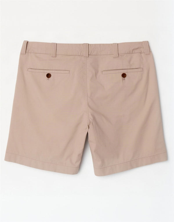 J. Crew Mens Chino Shorts W32 Medium Beige Cotton