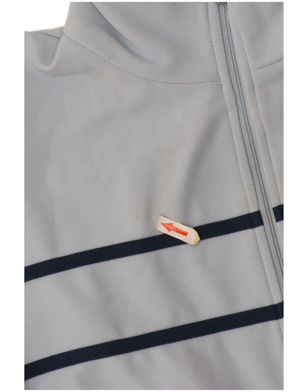 Kappa Womens Tracksuit Top Jacket UK 14 Large Blue Colourblock Polyester