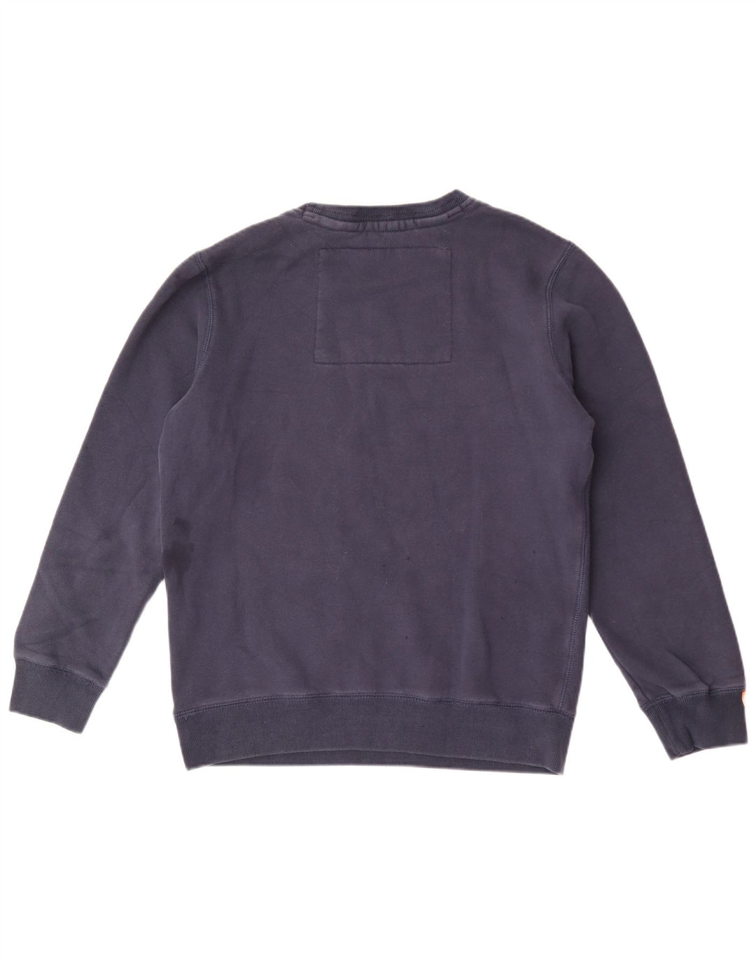 Superdry Mens Graphic Sweatshirt Jumper XL Navy Blue Cotton