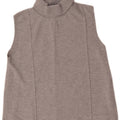 Zara Womens Vest Tank Top UK 16 Large Grey Cotton