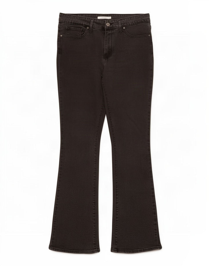 Levi's Womens 715 Bootcut Jeans W32 L32 Grey Cotton
