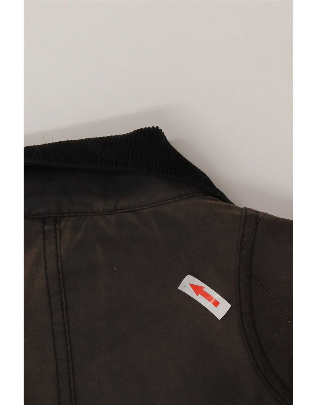 Barbour Womens Waxed Cotton Jacket UK 10 Small Brown