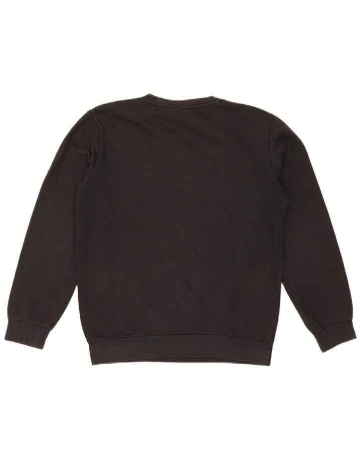 CHAMPION Boys Graphic Sweatshirt Jumper 13-14 Years XL  Black