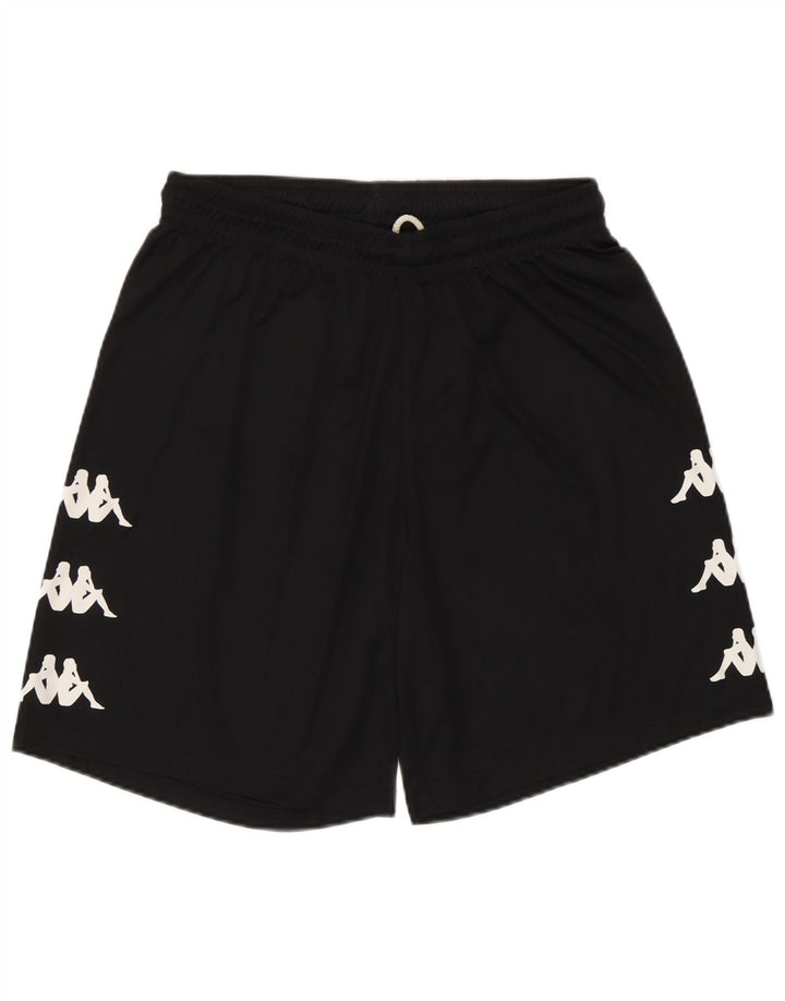 Kappa Mens Medium W30 L8 Black Polyester