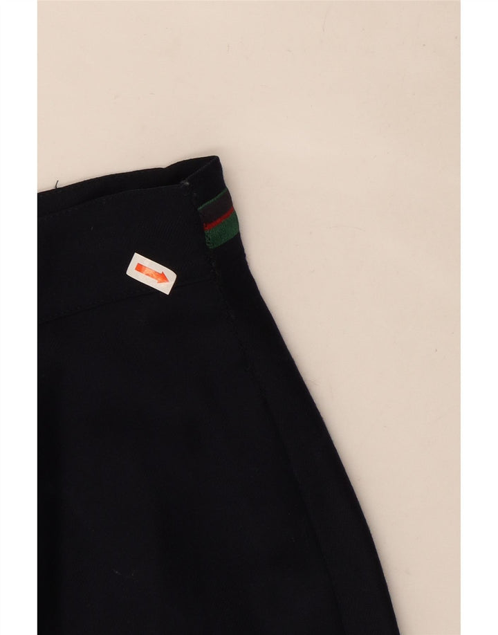 Marly's Womens Pencil Skirt IT 48 XL W32  Navy Blue