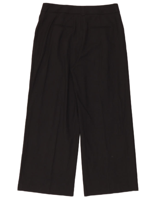 Marks & Spencer Womens Autograph Chino Trousers UK 16 Large W36 L30 Black