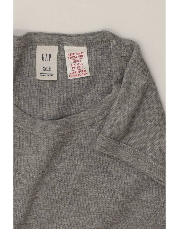 Gap Mens Vest Top XL Grey Cotton