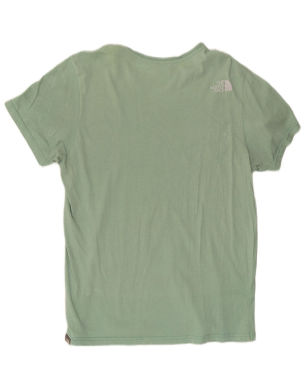 The North Face Mens T-Shirt Top Medium Green Cotton