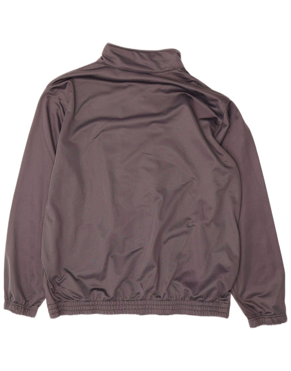 Lotto Mens Tracksuit Top Jacket 2XL Grey Polyester