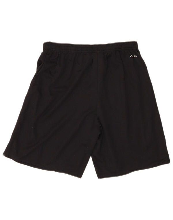 Adidas Boys Climalite Sport Shorts 15-16 Years  Black Polyester
