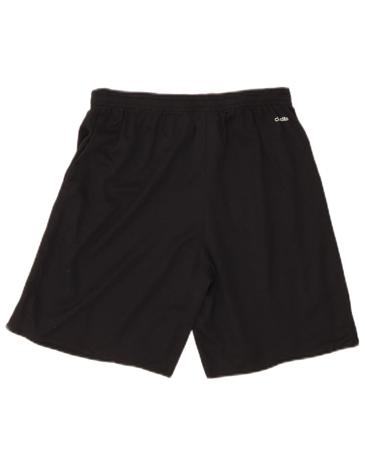 Adidas Boys Climalite Sport Shorts 15-16 Years  Black Polyester
