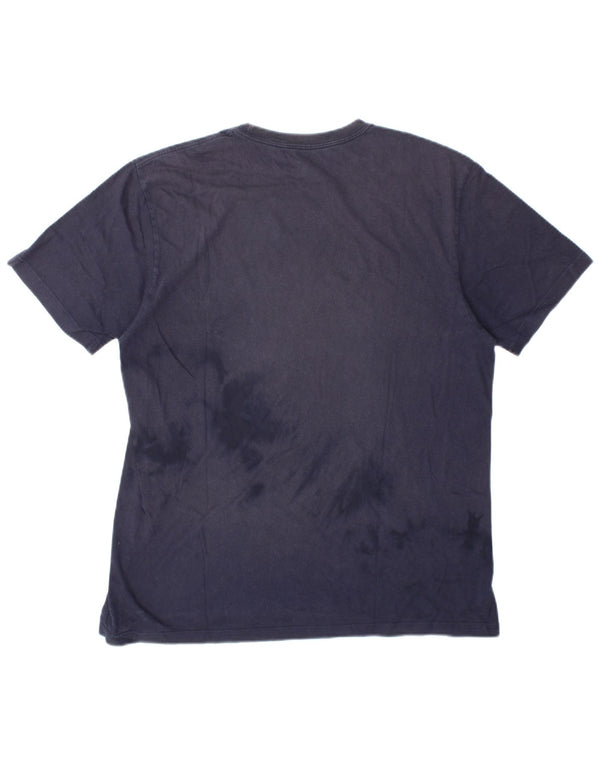 Tommy Hilfiger Mens T-Shirt Top Small Navy Blue Cotton