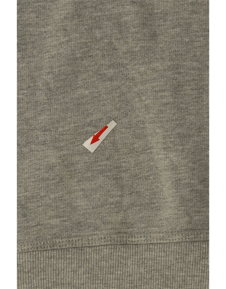 Champion Mens Graphic Sweatshirt Jumper 2XL Grey Flecked