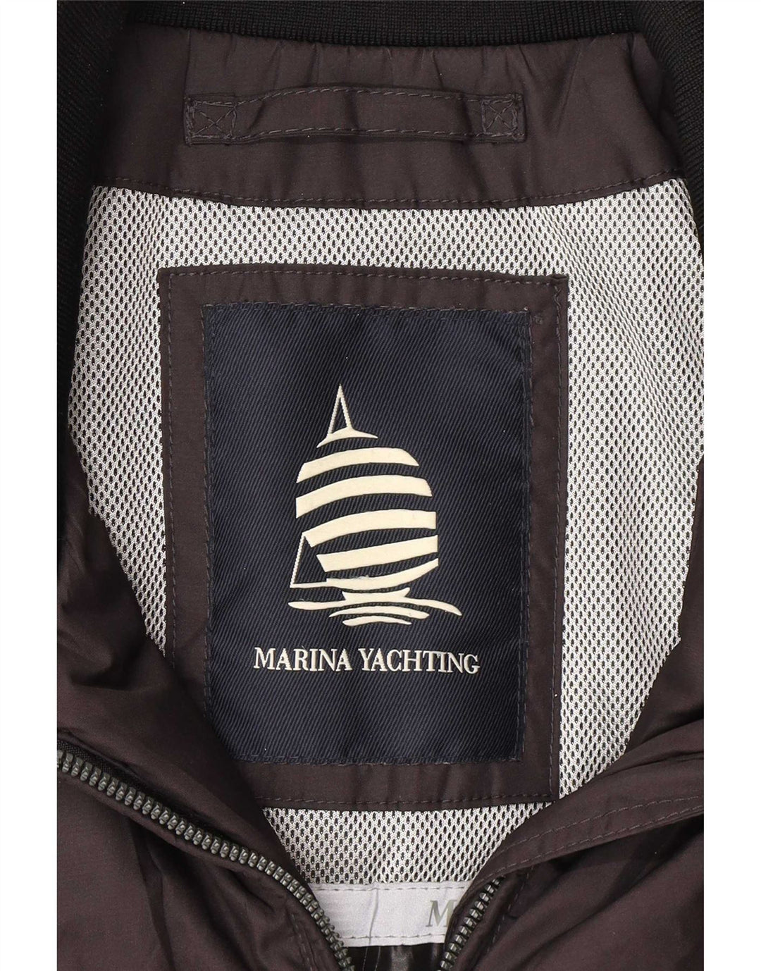 Marina Yachting Mens Bomber Jacket IT 54 2XL Grey Polyester