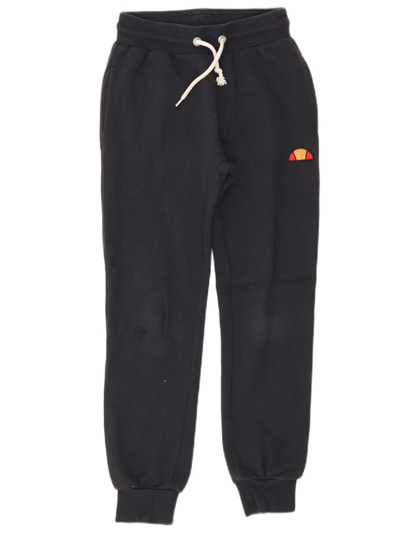 Ellesse Girls Graphic Tracksuit Trousers Joggers 10-11 Years Navy Blue