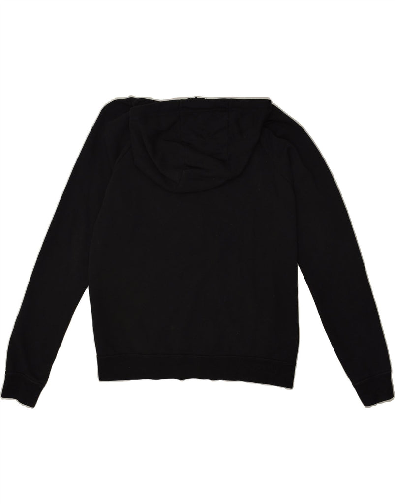 NIKE Mens Zip Hoodie Sweater Medium Black Cotton | Vintage Nike | Thrift | Second-Hand Nike | Used Clothing | Messina Hembry 