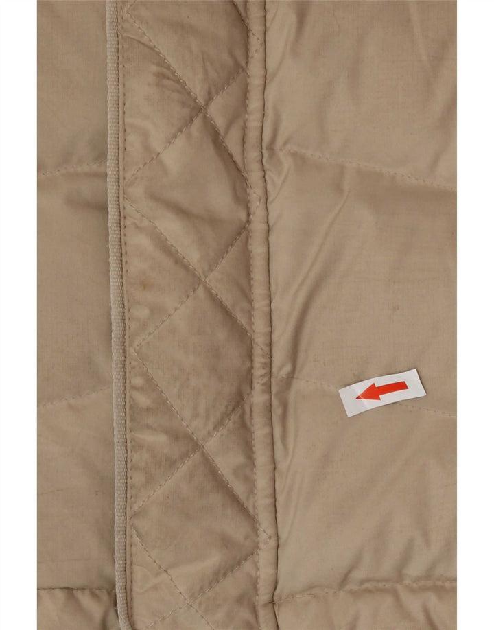 Berghaus Womens Hooded Padded Jacket UK 18 XL Beige Polyester