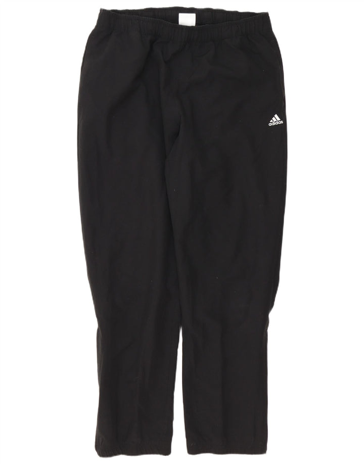 ADIDAS Mens Climalite Tracksuit Trousers Large  Black Polyester