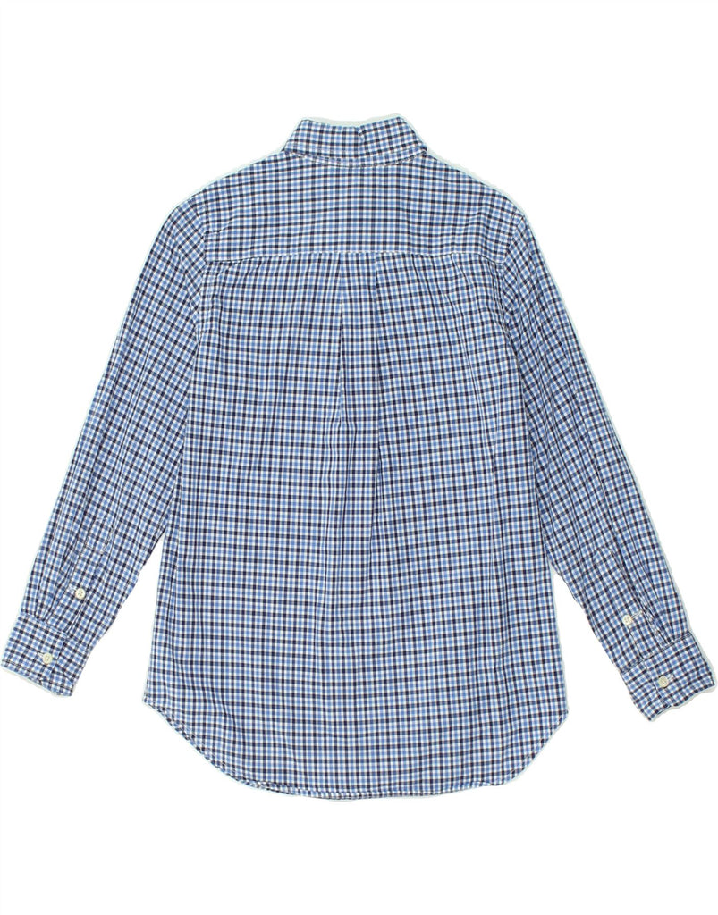 RALPH LAUREN Boys Shirt 10-11 Years Medium  Blue Check Cotton | Vintage Ralph Lauren | Thrift | Second-Hand Ralph Lauren | Used Clothing | Messina Hembry 