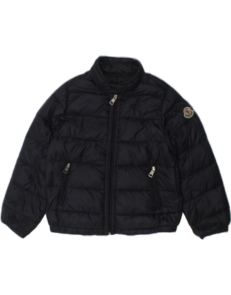 MONCLER Boys Padded Jacket 2-3 Years Navy Blue Polyamide | Vintage Moncler | Thrift | Second-Hand Moncler | Used Clothing | Messina Hembry 