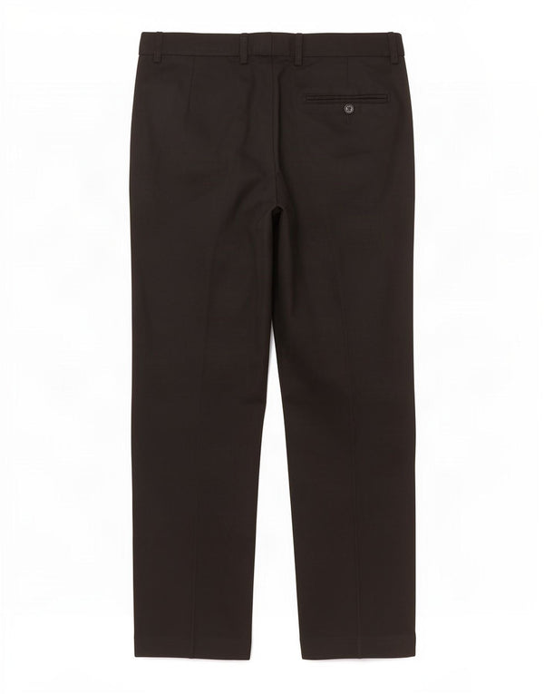 Marks & Spencer Mens Straight Regular Fit Suit Trousers W34 L31 Black Wool