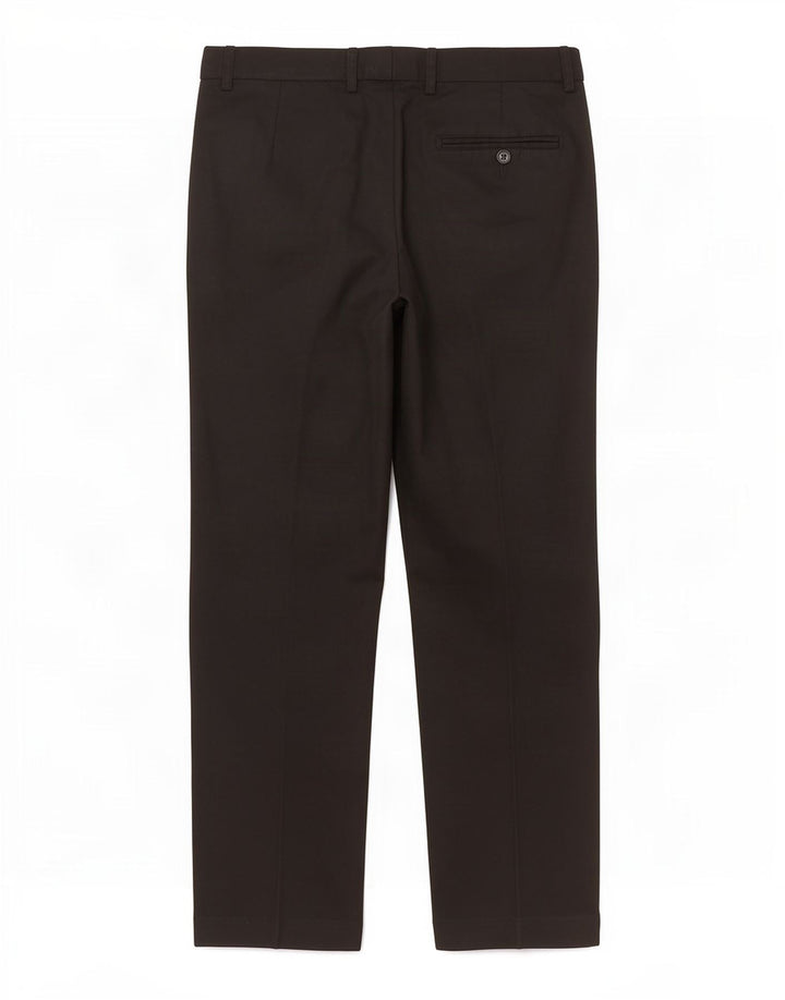 Marks & Spencer Mens Straight Regular Fit Suit Trousers W34 L31 Black Wool