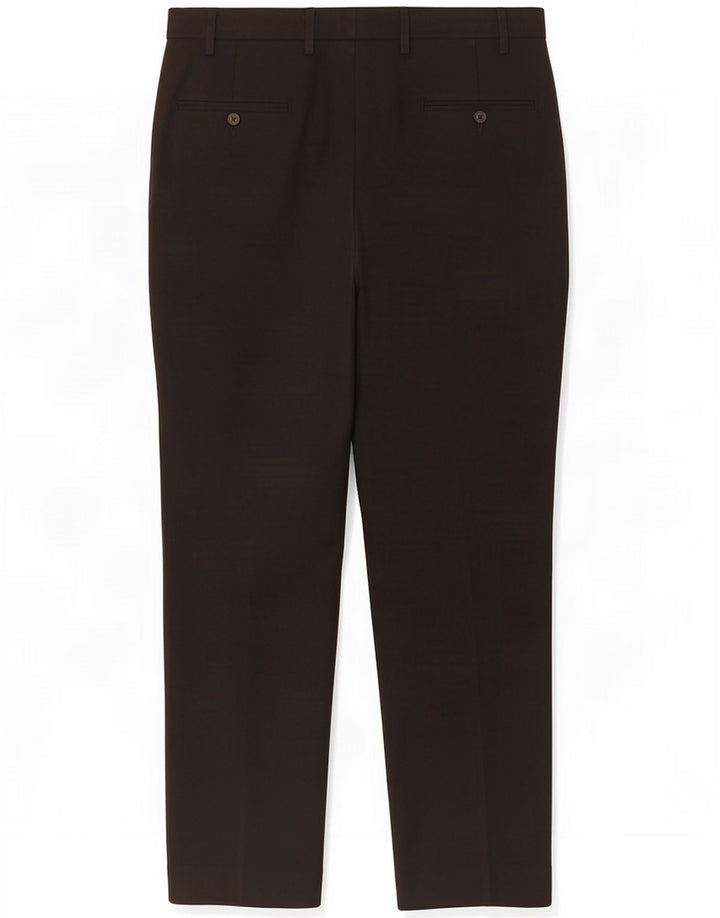 Marks & Spencer Mens Slim Chino Trousers W40 L31 Black Polyester
