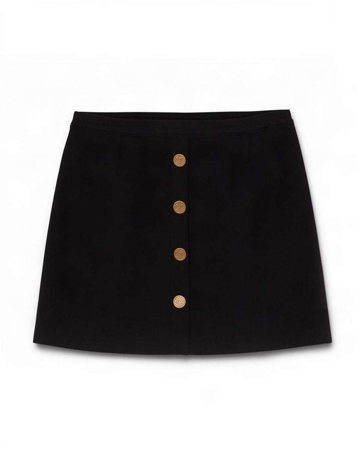 Zara Womens Mini Skirt Small W26 Navy Blue