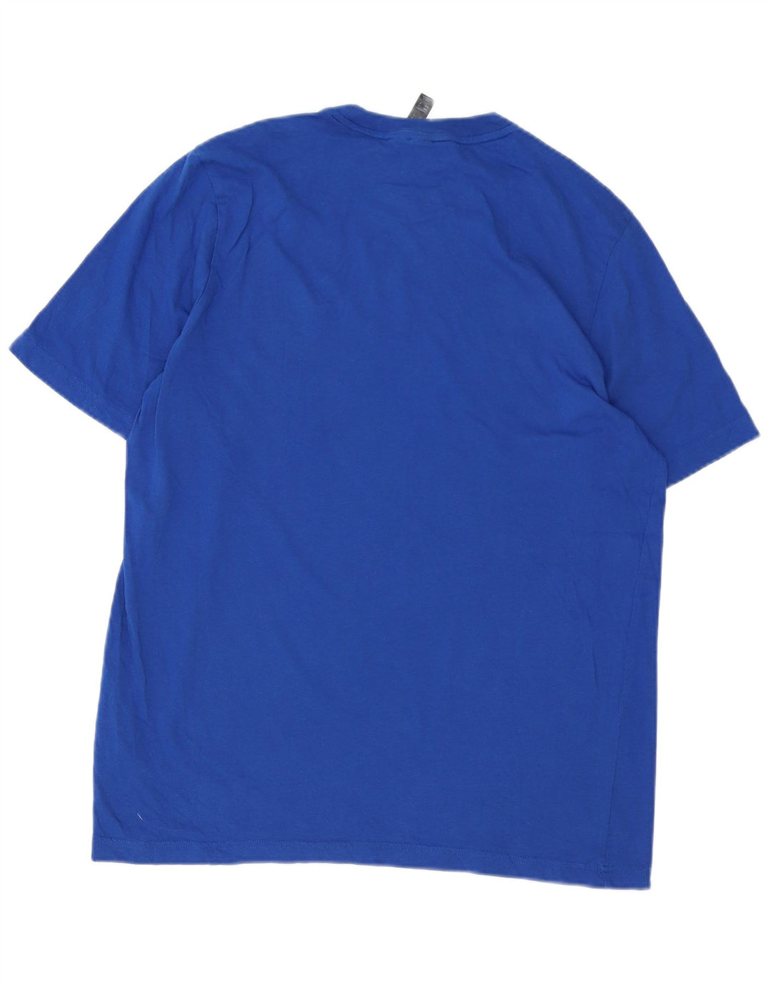 Adidas Mens Graphic T-Shirt Top Medium Blue Cotton
