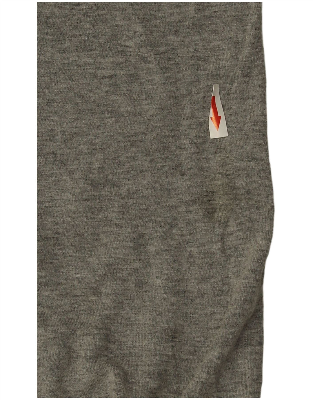 Topshop Womens Oversized Top Long Sleeve UK 12 Medium  Grey Viscose