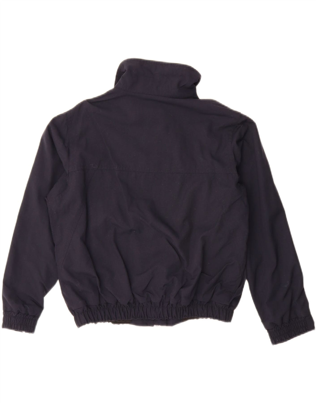 MURPHY & NYE Boys Bomber Jacket 9-10 Years Large Navy Blue Nylon