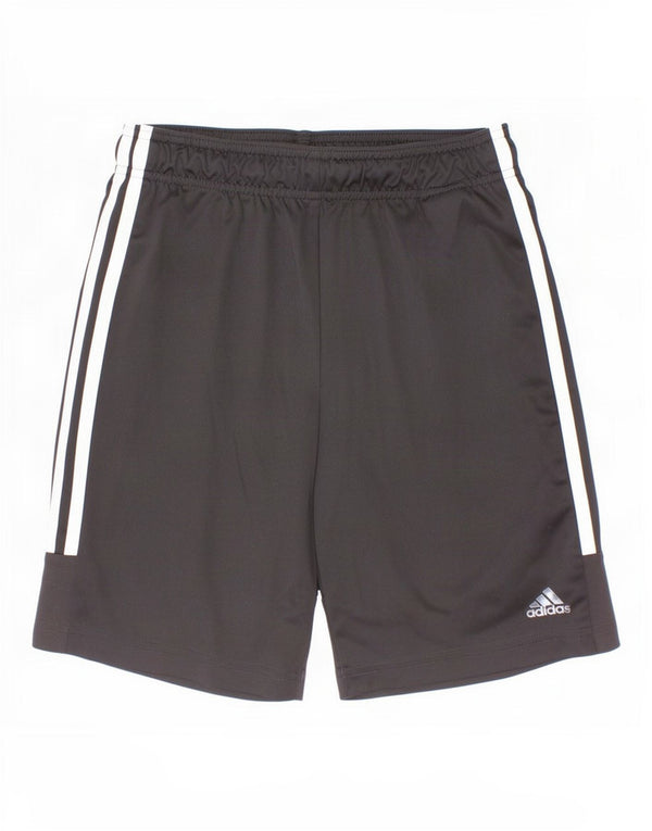 Adidas Boys Aeroready Sport Shorts 11-12 Years Black Polyester