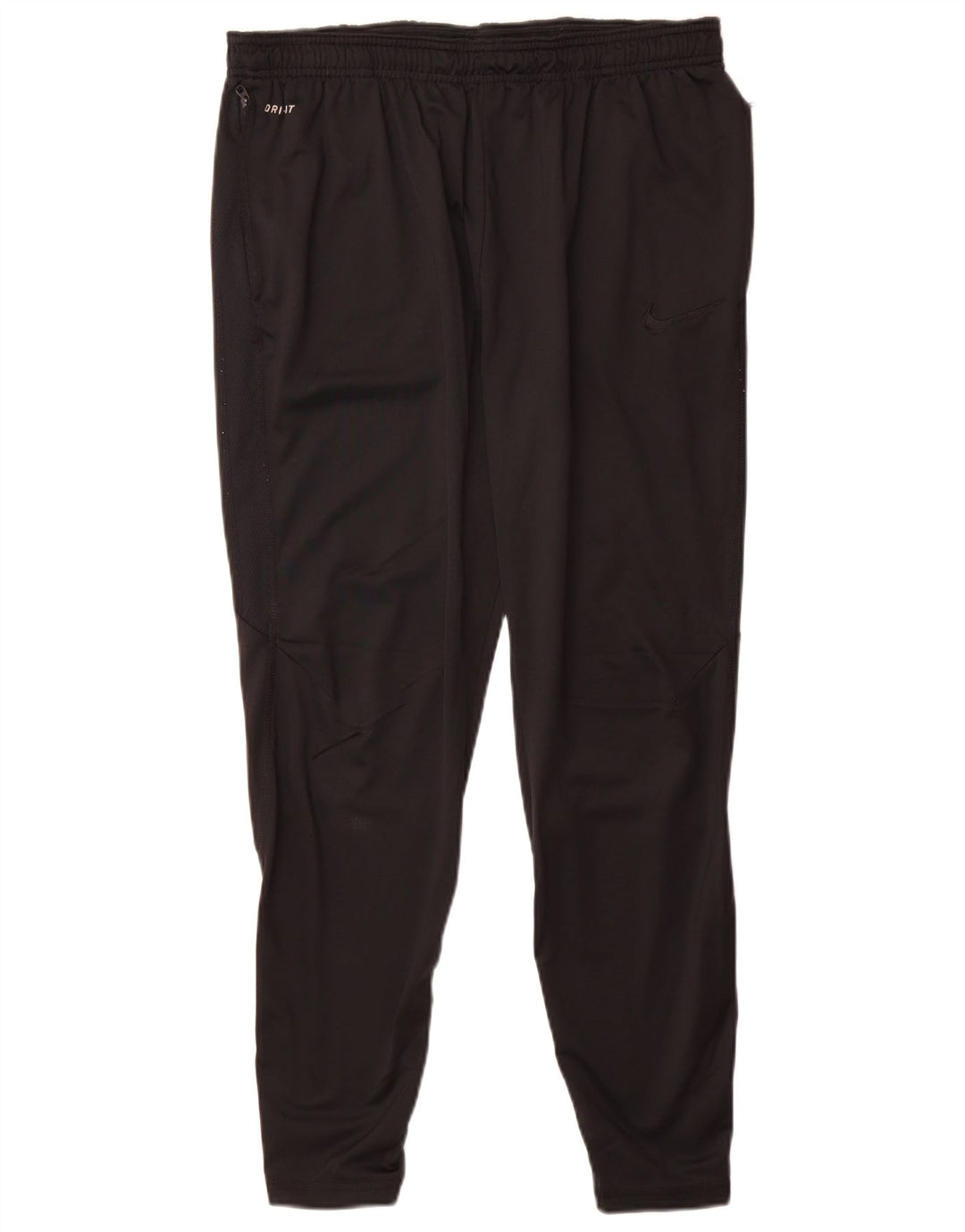Nike Mens Dri Fit Tracksuit Trousers XL Black Polyester